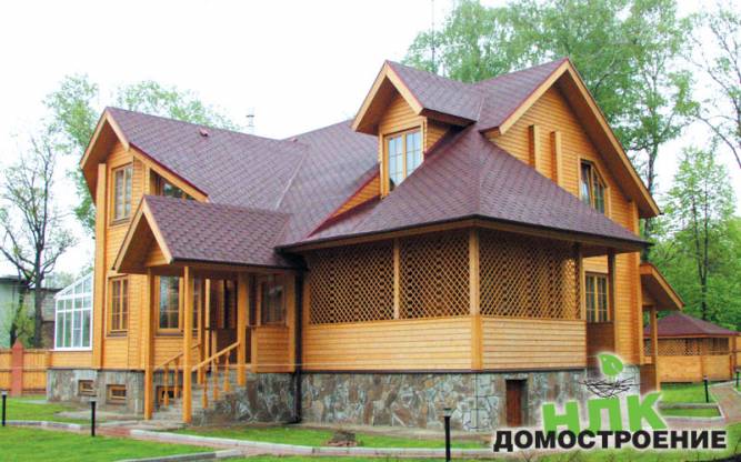 Дом из клеёного бруса Б-233
