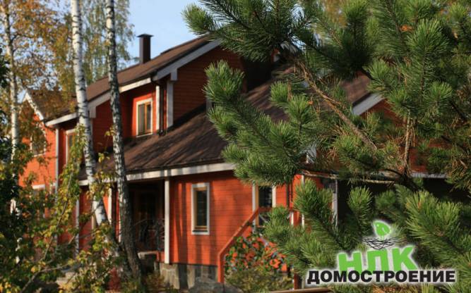 Дом из клеёного бруса Б-249, посёлок Истра Кантри Клаб